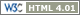 Valid HTML 4.01 Transitional