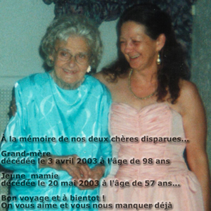 mere et grand-mere